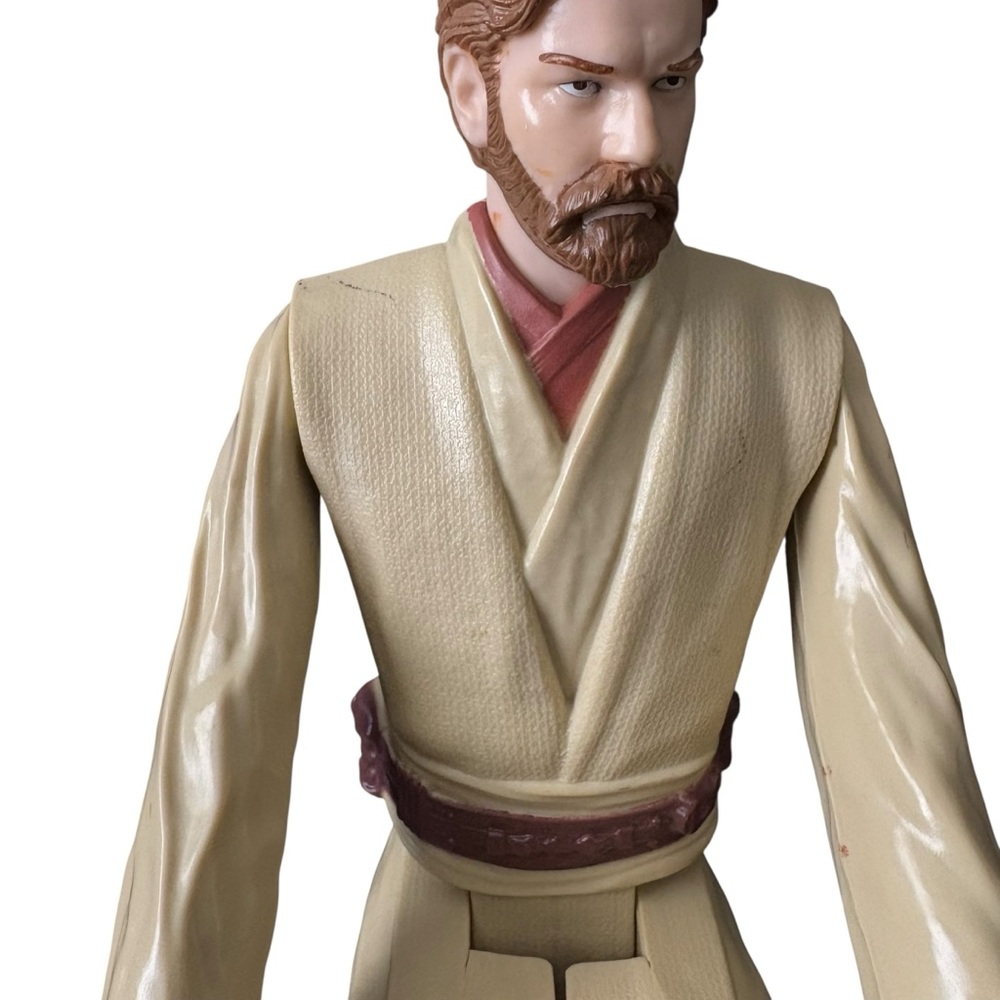 Star Wars Young Obi-Wan Kenobi Jedi 11.5" Action Figure Hasbro 2013 Toy - Picture 6 of 8